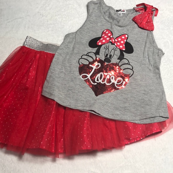 Disney Other - Minnie Mouse two piece outfit